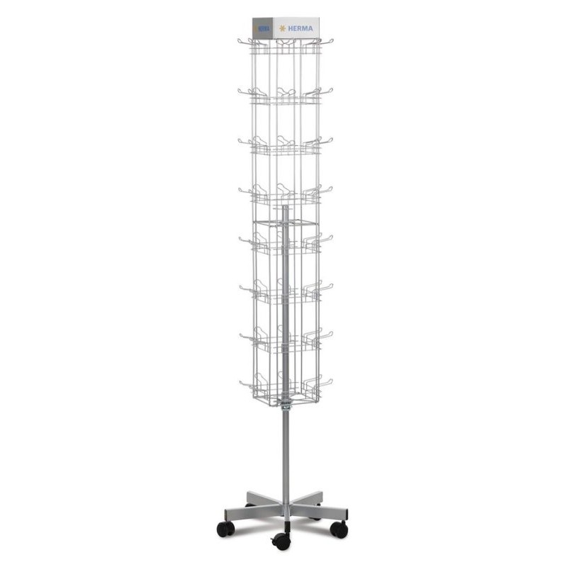 Espositore da Terra (64x10pz 640pz) 32 X 180 X 32 Cm di Herma