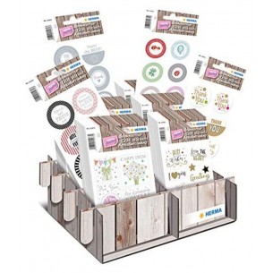 Etichette Herma Home Displ. 60pz Assortiti