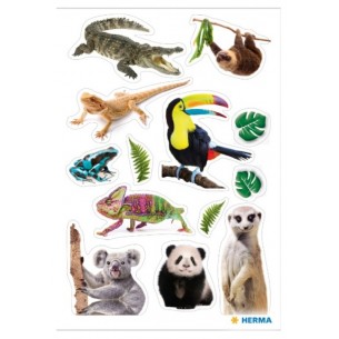 Etichette Herma Decor Animali Esotici