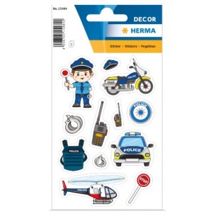 Etichette Herma Decor Polizia