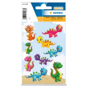 Etichette Herma Magic Dinosauri