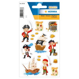 Etichette Herma Magic Pirati