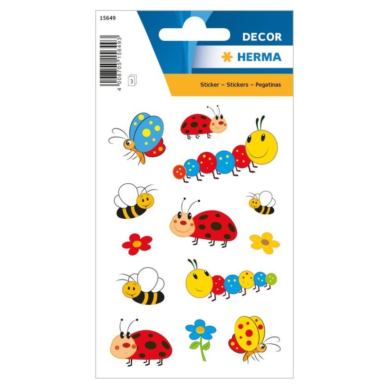 Etichette Herma Decor Insetti