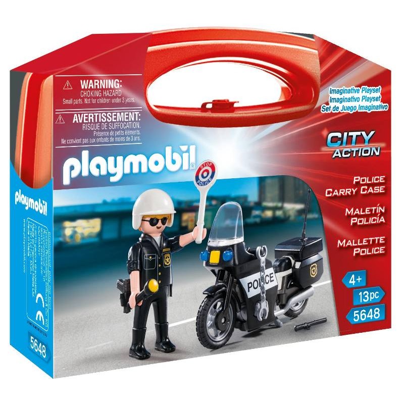 Valigetta Polizia di Playmobil