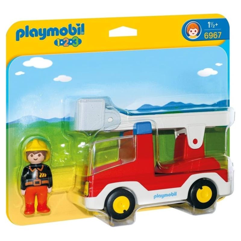 Autoscala Pompieri 1.2.3 di Playmobil